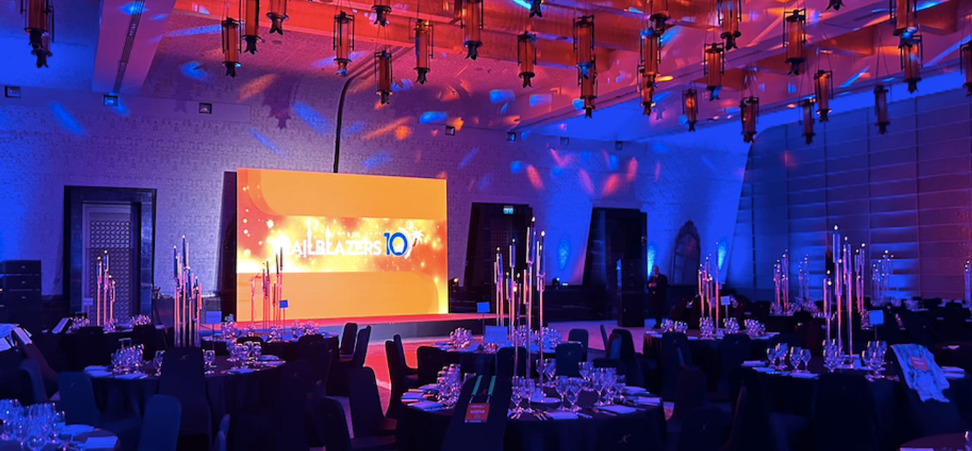 Image: The Ballroom for the 2024 TTAND Awards Gala before the show. (Photo Credit: Marsha Mowers)