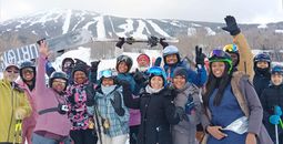 A ski adventure in Maine