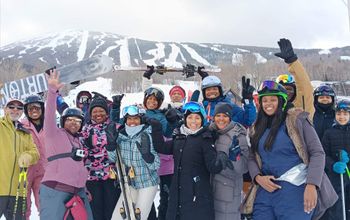 A ski adventure in Maine