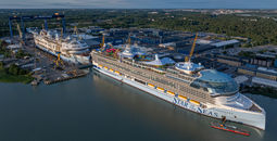 Legend of the Seas and Star of the Seas at Meyer Turku Shipyard in 2025