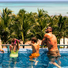 A family at Generations Riviera Maya
