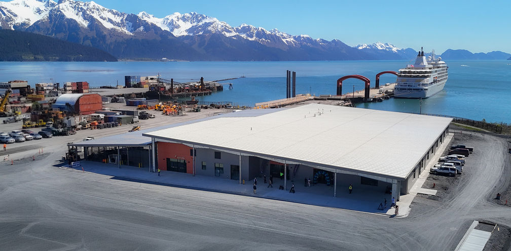 Seward's new cruise terminal