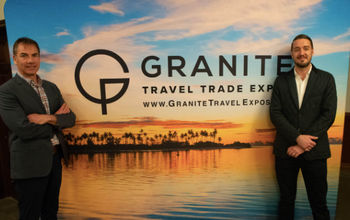 Bradley Dean and Alex Portman, Granite Travel Trade Expos.