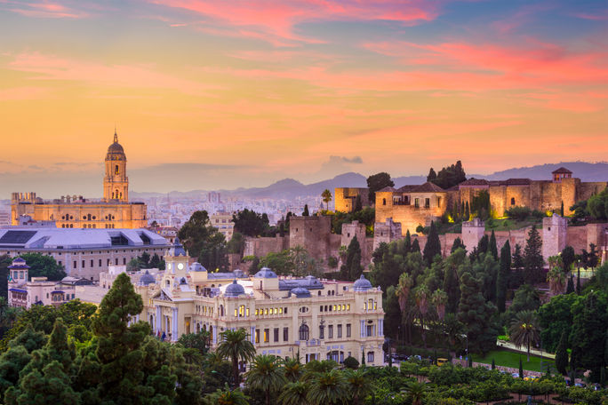 Malaga, Spain. Malaga, Spain.