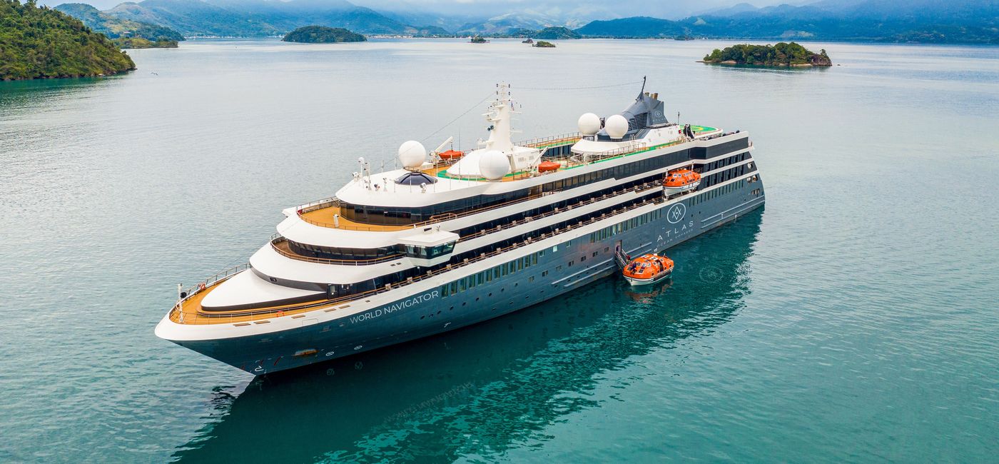 Image: World Navigator. (photo via Atlas Ocean Voyages)