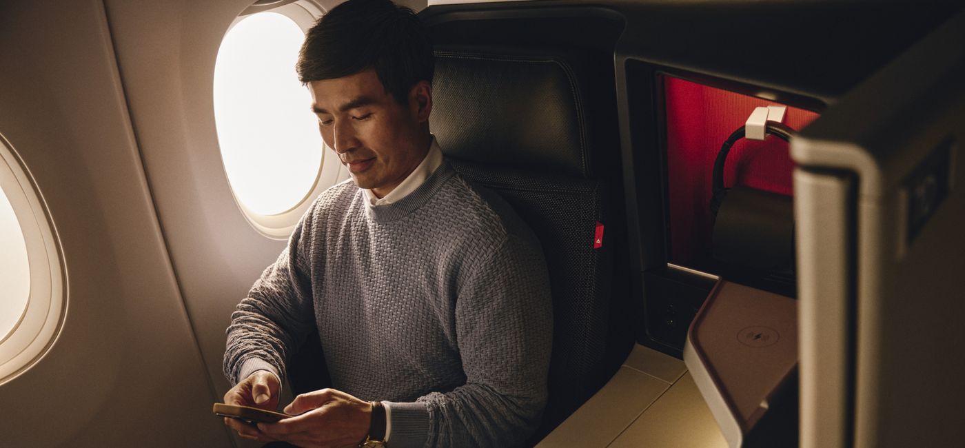 Image: Delta One's new cabin experience (Photo Credit: Courtesy Delta)