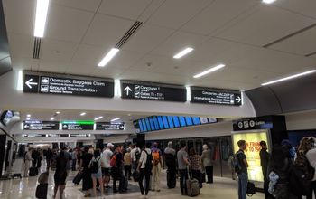 Airport Crowd