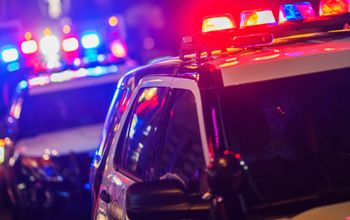 Police cars