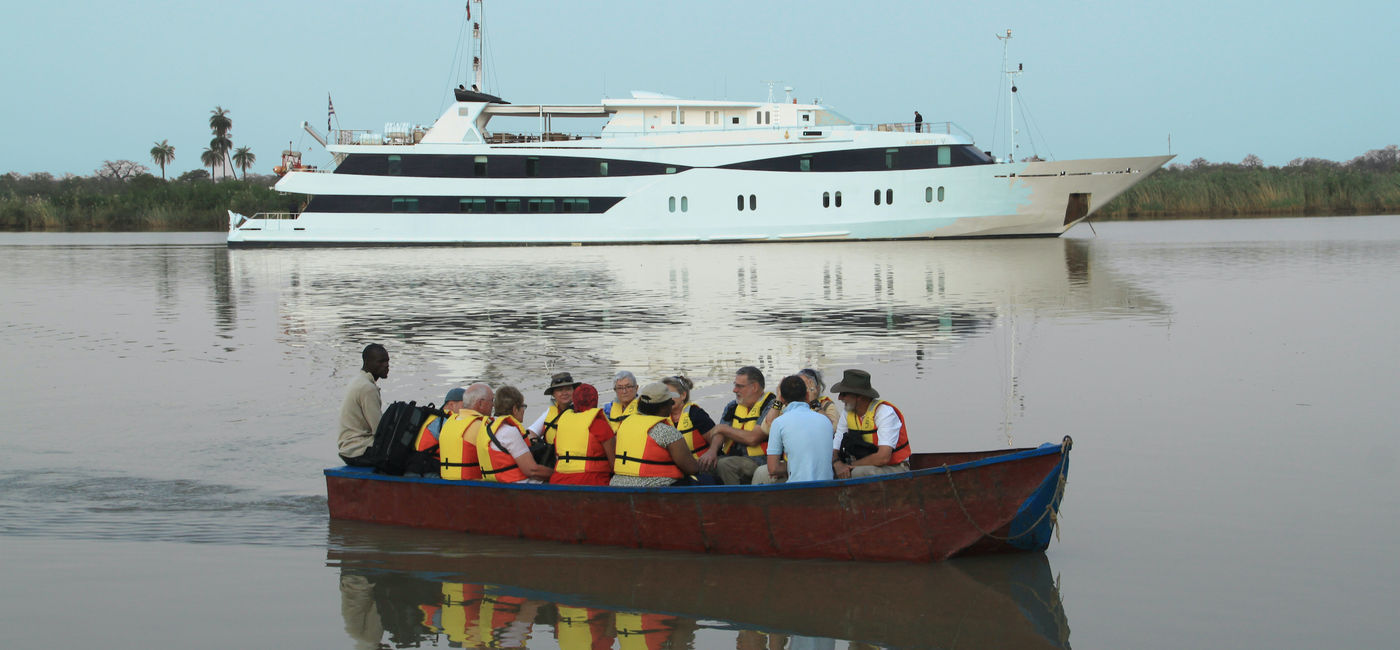 Image: Variety Cruises is the only cruise line sailing on the Gambia River since 2008. (Photo Credit: Variety Cruises)