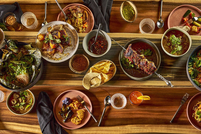 Ingredientes de origen local para el restaurante Buccan en Sandals San Vicente y las Granadinas.