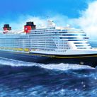 Rendering of Disney Cruise Line's new ship, Disney Imagination.