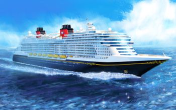 Rendering of Disney Cruise Line's new ship, Disney Imagination.