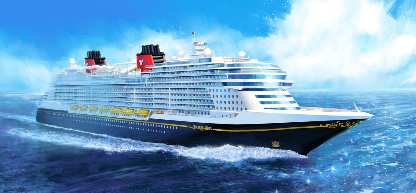 Image: Rendering of Disney Cruise Line's new ship, Disney Imagination. (Photo Credit: Disney Cruise Line Media)