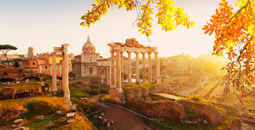 Rome, Italy in fall