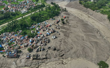 APTOPIX Nepal Flash Floods.