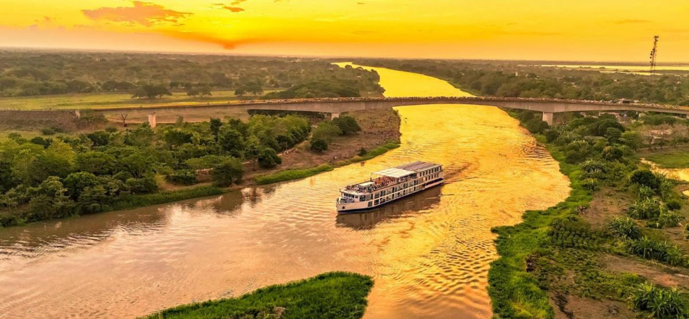 Image: AmaMagdalena in Colombia (Photo Credit: AmaWaterways)