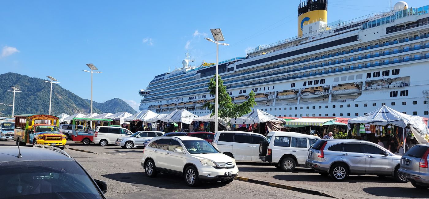 Image: Dominica has hosted 139 cruise ship visits through February 28. (Photo by Brian Major)