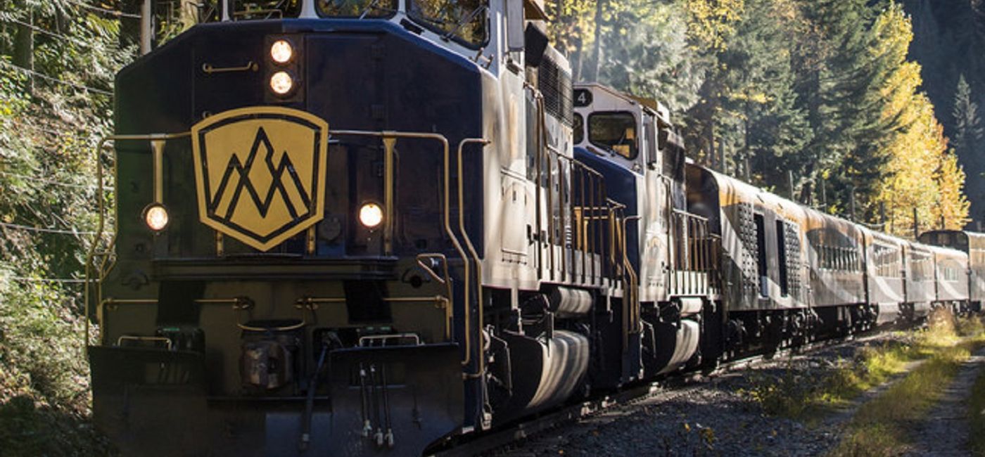 Image: Rocky Mountaineer's luxury train journeys. (photo via Rocky Mountaineer)