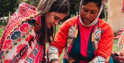 Intrepid Travel at Peru's Sacred Valley.