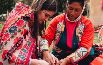 Intrepid Travel at Peru's Sacred Valley.