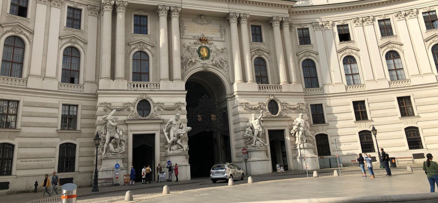 Image: Hofburg building in Vienna. (Photo by Theresa Norton)