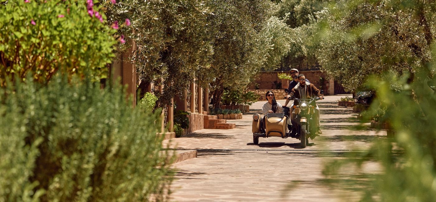 Image: A couple on an Abercrombie & Kent trip in Morocco. (Photo Credit: Tom Griffiths)