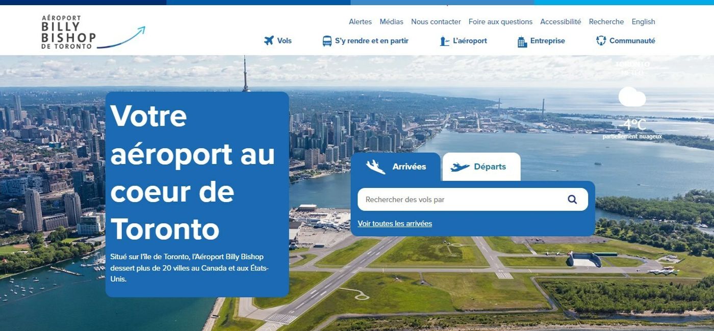 Image: Site web Billy Bishop 