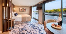 A suite aboard VIVA BEYOND