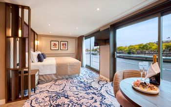 A suite aboard VIVA BEYOND