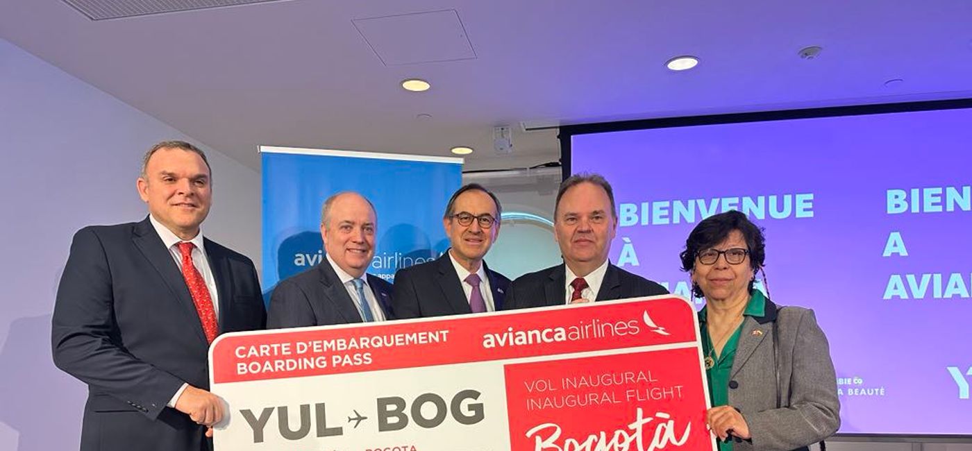 Image: Événement de lancement Avianca à Mtl