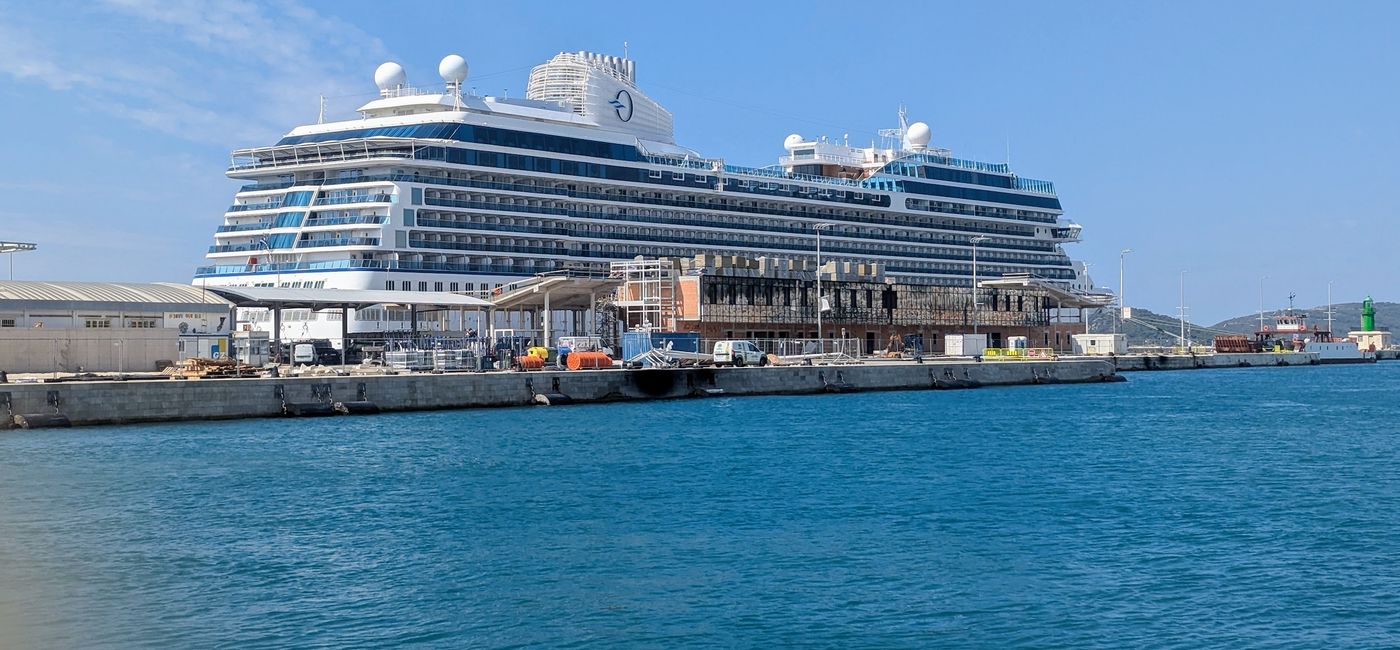 Image: L’Oceania Allura accostée à Split, en Croatie (Photo Credit: Claudette Covey)