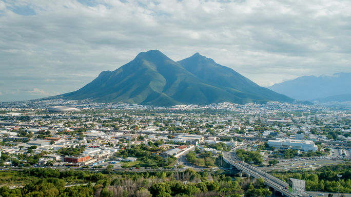 Cerro de la Silla in Monterrey, Mexico.