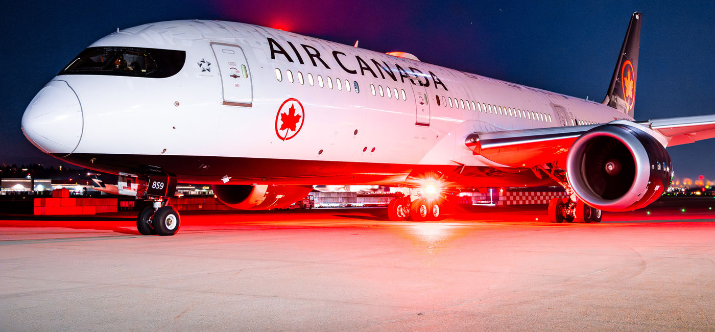 Image: Air Canada Boeing 787 Dreamliner (Source: Air Canada)