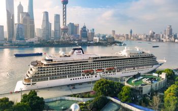 Viking Yi Dun docked in Shanghai
