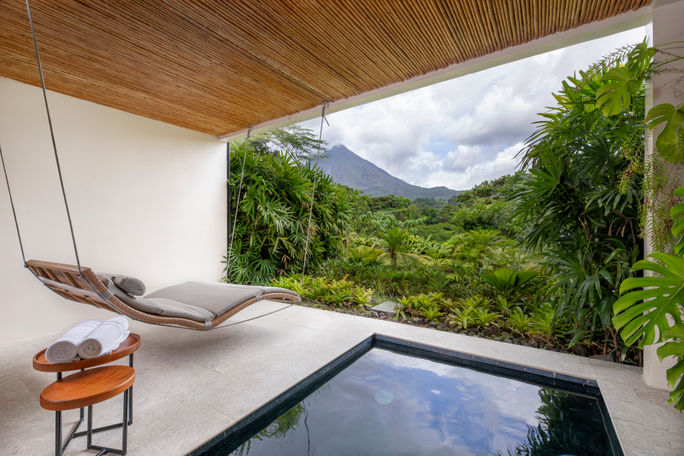 Tabacon Honeymoon Suite Plunge Pool Tabacon Honeymoon Suite Plunge Pool