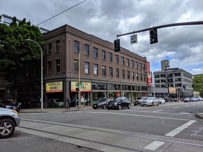 Powell's Books in Portland, Oregon