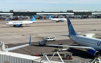Denver airport United planes