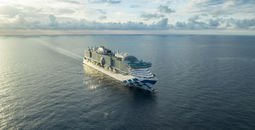 sun princess, cruise, cruising, ocean, international travel, deck, view, sail, ship, water, boat