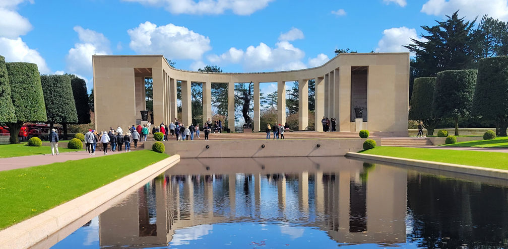 Lacey pfalz, normandy american cemetery, memorials, cemeteries, normandy france, attractions in normandy