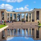 Lacey pfalz, normandy american cemetery, memorials, cemeteries, normandy france, attractions in normandy