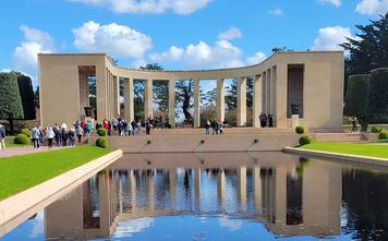 Lacey pfalz, normandy american cemetery, memorials, cemeteries, normandy france, attractions in normandy