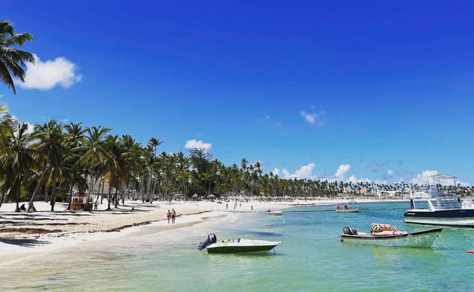 A beach near Punta Cana, Dominican Republic, Punta Cana, Dominican Republic