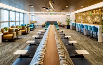 Delta Sky Club Miami, lounge, travel,
