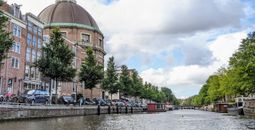 River cruise through the canals in Amsterdam