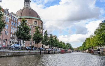 River cruise through the canals in Amsterdam