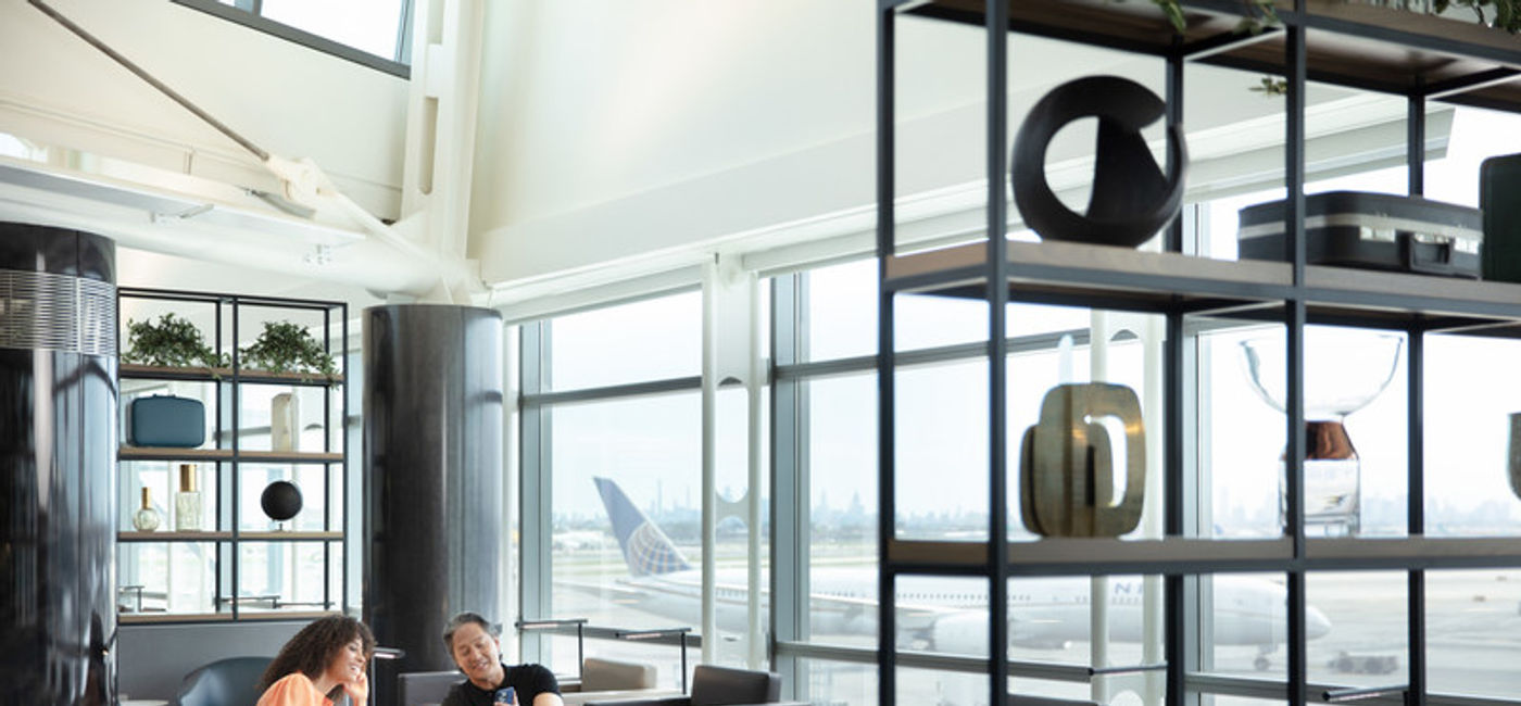 Image: United Club location at Newark Liberty International Airport. (photo via United Airlines Media)