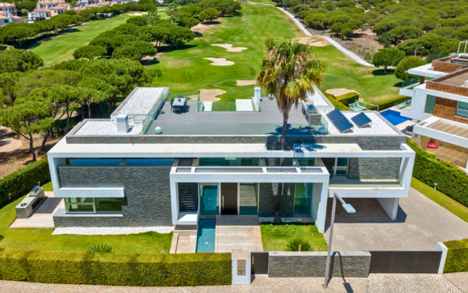 Villa golf view in Portugal