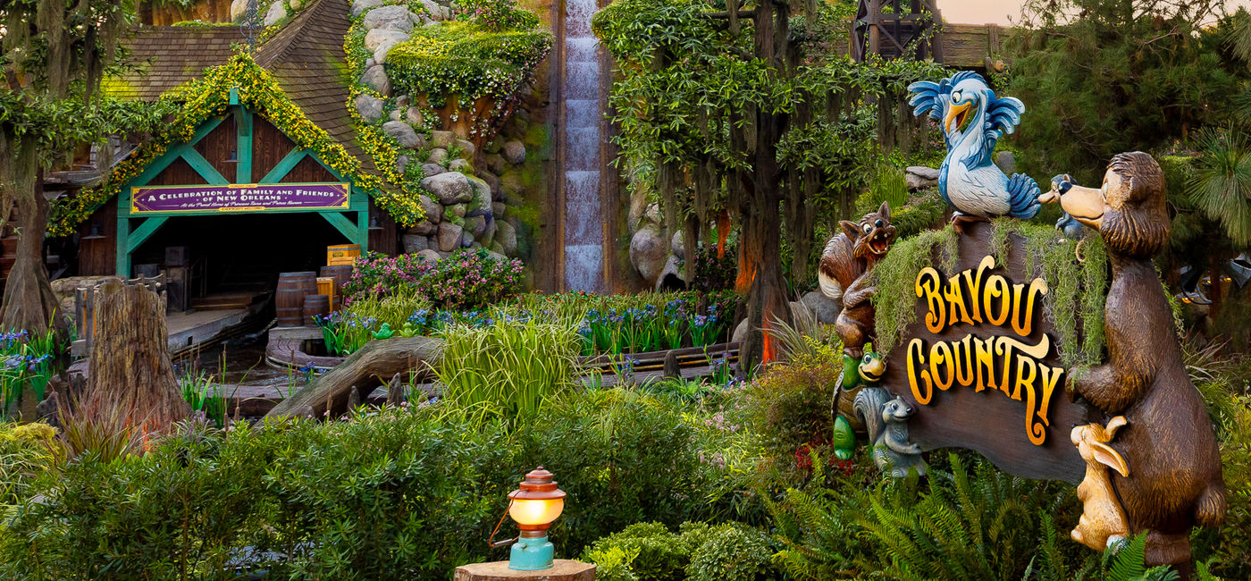 Image: Tiana's Bayou Adventure in Bayou Country at Disneyland, Anaheim, California. (Photo Credit: Disneyland Resort)