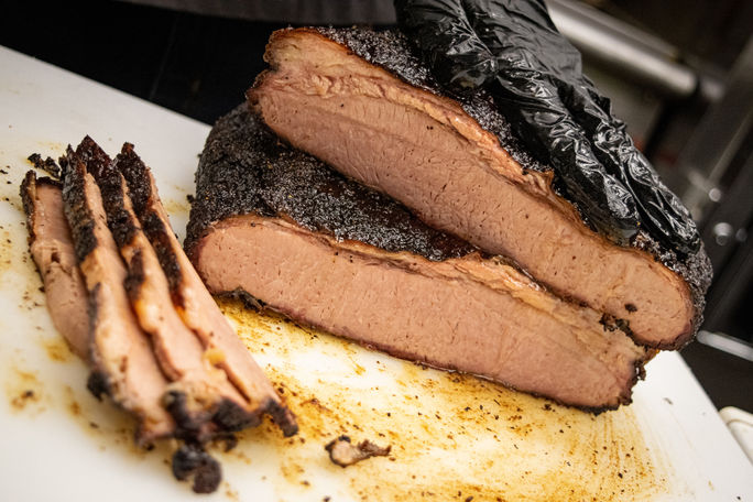Juicy smoked brisket in Kansas City Juicy smoked brisket in Kansas City