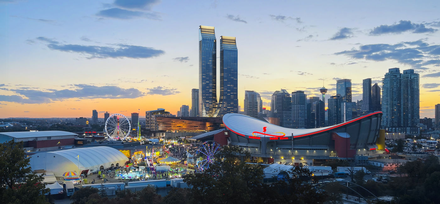 Image: Rendering of the W Calgary and JW Marriott Calgary towers (Photo Credit: Marriott International)